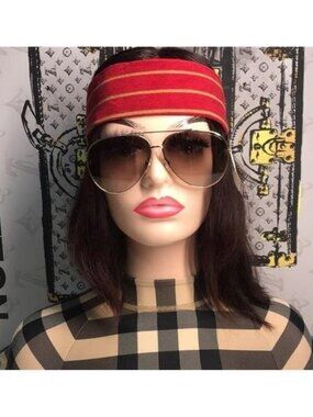 New Authentic Marc Jacobs MARC 522/S Sunglasses – Gold Havana / Brown Gradient
